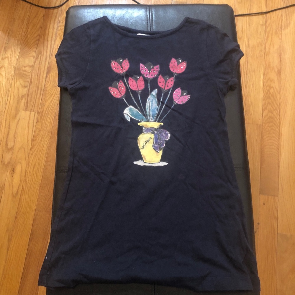 Girls Moschino t-shirt, size 6A.